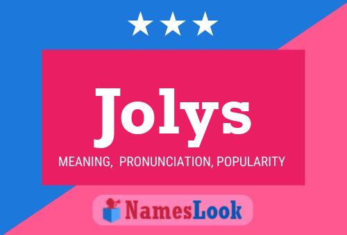 ملصق اسم Jolys