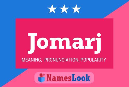 ملصق اسم Jomarj