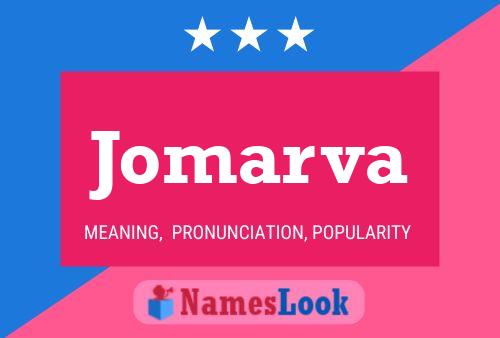 ملصق اسم Jomarva