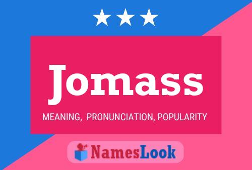 ملصق اسم Jomass