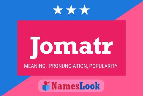 ملصق اسم Jomatr