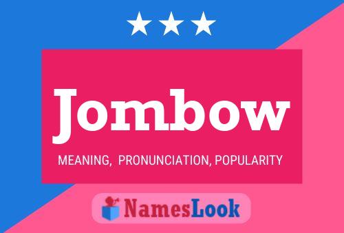 ملصق اسم Jombow