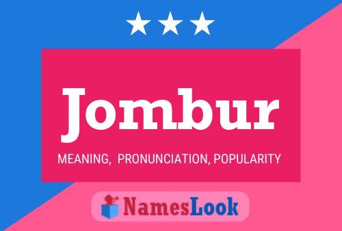 ملصق اسم Jombur