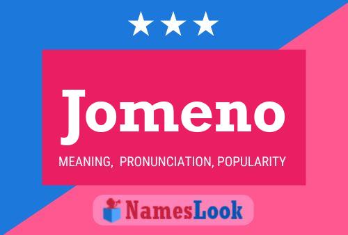 ملصق اسم Jomeno