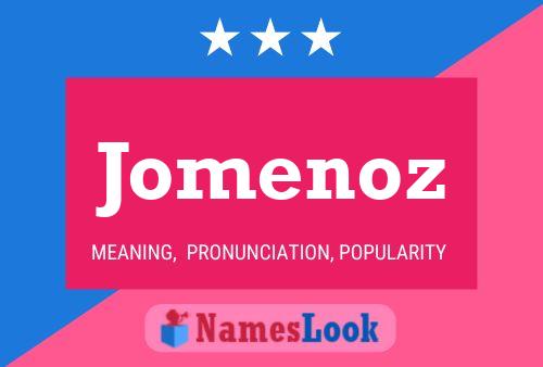 ملصق اسم Jomenoz