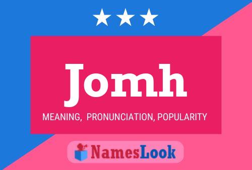 ملصق اسم Jomh