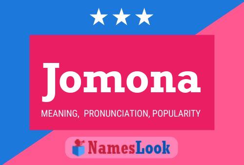 ملصق اسم Jomona