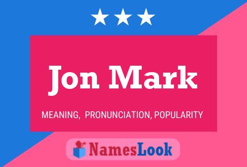 ملصق اسم Jon Mark