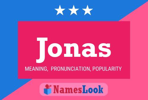 ملصق اسم Jonas