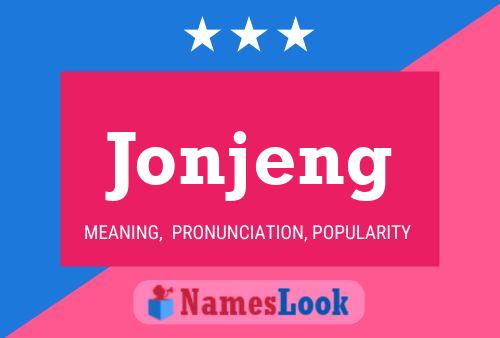 ملصق اسم Jonjeng