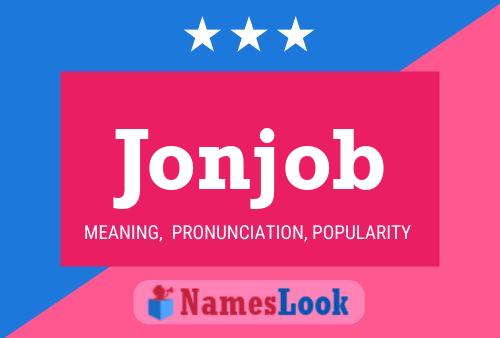 ملصق اسم Jonjob