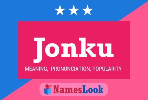 ملصق اسم Jonku