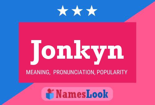 ملصق اسم Jonkyn