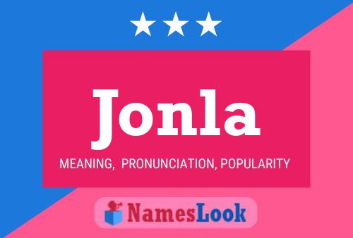 ملصق اسم Jonla