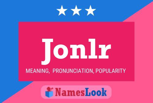 ملصق اسم Jonlr