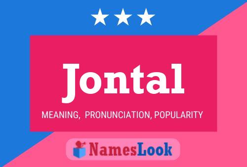 ملصق اسم Jontal