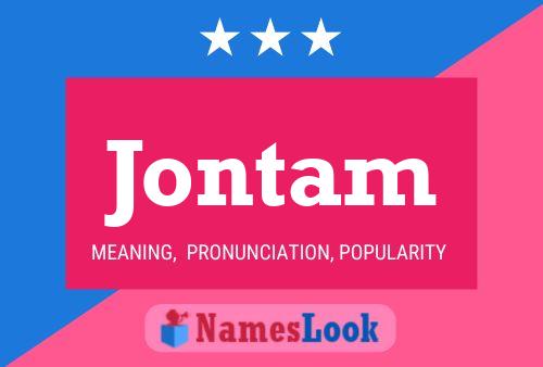 ملصق اسم Jontam