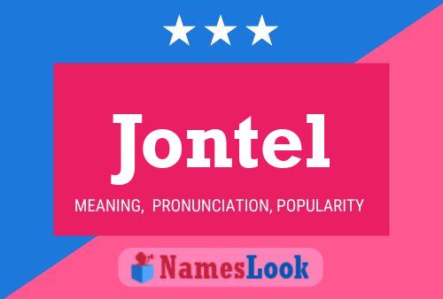 ملصق اسم Jontel