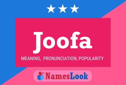 ملصق اسم Joofa