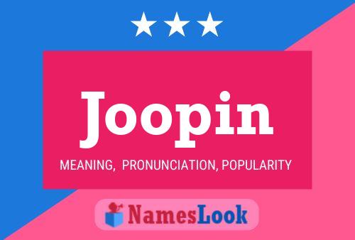 ملصق اسم Joopin