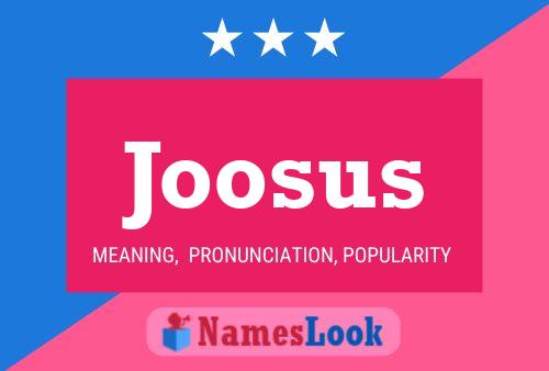 ملصق اسم Joosus