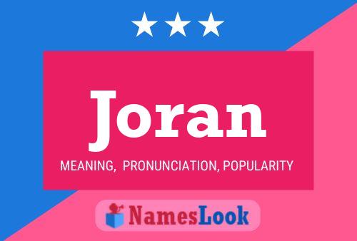 ملصق اسم Joran