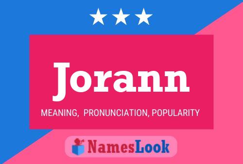 ملصق اسم Jorann