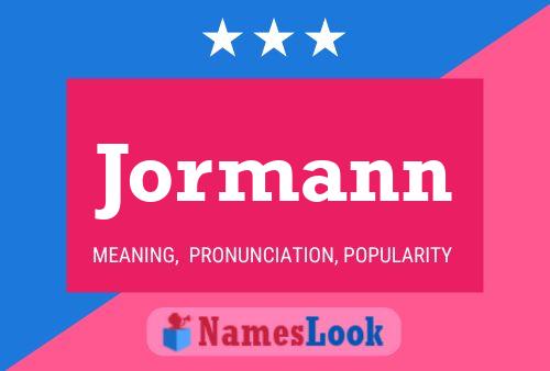 ملصق اسم Jormann