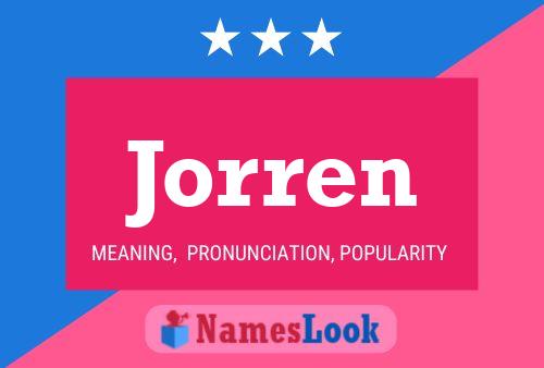 ملصق اسم Jorren