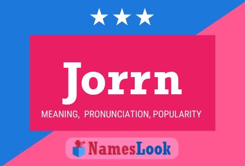 ملصق اسم Jorrn