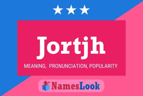 ملصق اسم Jortjh