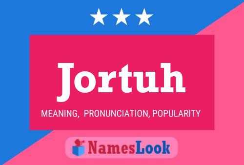 ملصق اسم Jortuh