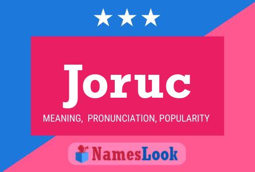 ملصق اسم Joruc