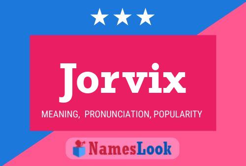 ملصق اسم Jorvix