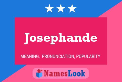 ملصق اسم Josephande