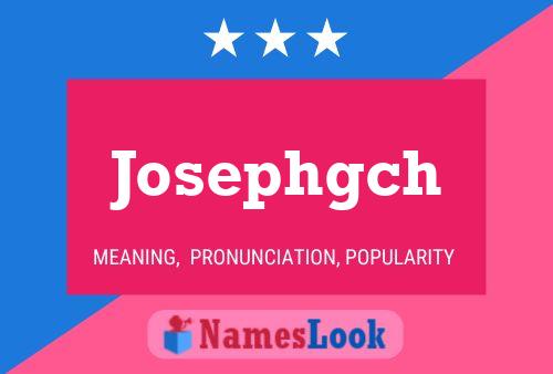 ملصق اسم Josephgch