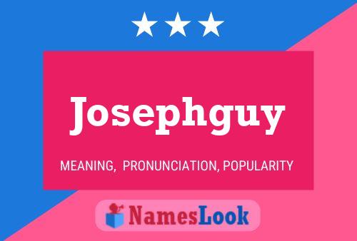 ملصق اسم Josephguy