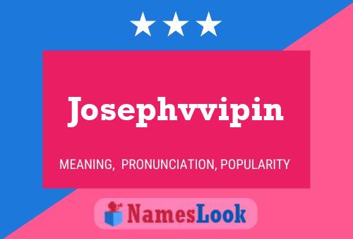 ملصق اسم Josephvvipin