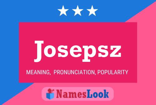 ملصق اسم Josepsz