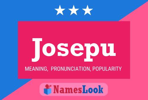 ملصق اسم Josepu