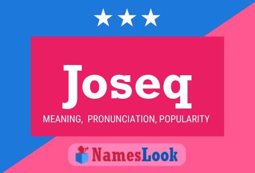 ملصق اسم Joseq