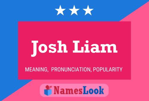 ملصق اسم Josh Liam