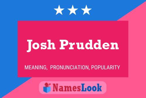 ملصق اسم Josh Prudden