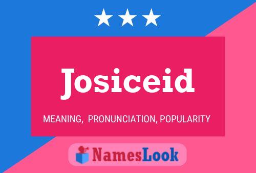 ملصق اسم Josiceid