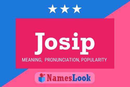 ملصق اسم Josip