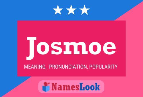 ملصق اسم Josmoe