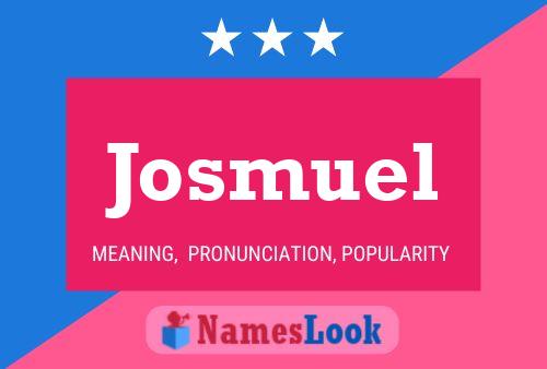 ملصق اسم Josmuel