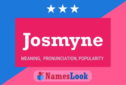 ملصق اسم Josmyne