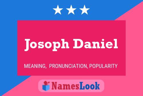 ملصق اسم Josoph Daniel