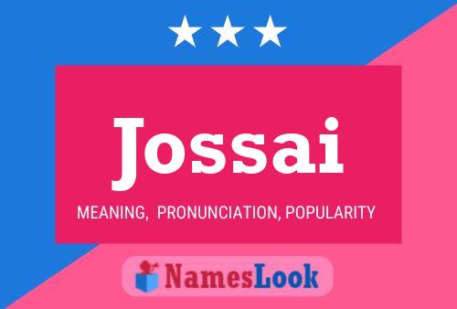 ملصق اسم Jossai